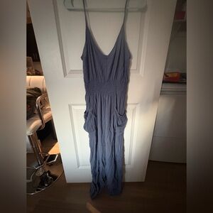 Elegant Blue Jumpsuit